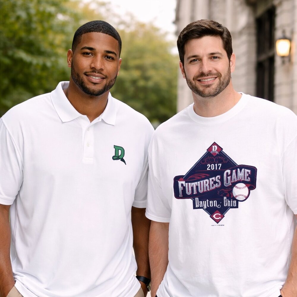 Bundle Dayton Dragons Tee and Polo 3XL NWT - Picture 2 of 16